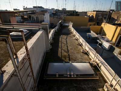 Ma le sorprese non finiscono qui. Notiamo infatti sul terrazzo un lungo e stretto camminatoio realizzato dalle monache dell�Annunziata nel 1824...